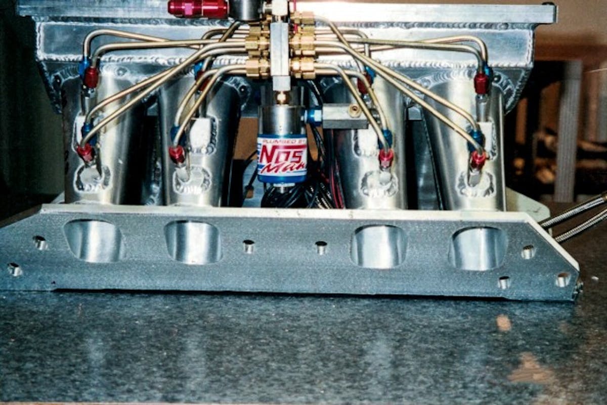 Way back when, Johnson was called the NOSMan; as a traveling technician for NOS, he gathered a following of racers who would also send in their manifolds for his modifications.