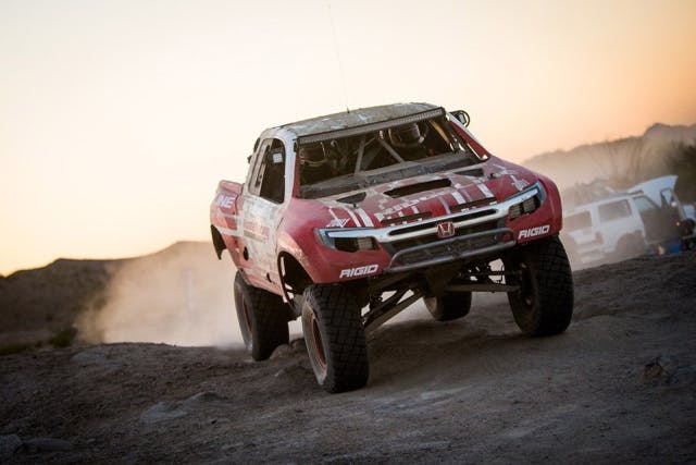 Honda Ridgeline Baja Truck Takes Class Victory at Baja 500