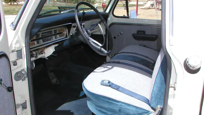 Keeping the 69 style is still important to Ray as he modernizes the rest of the truck.