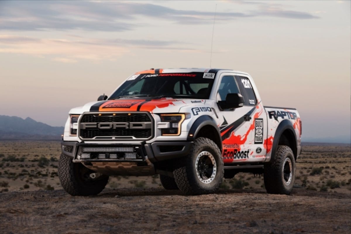 Fielded by four time winner Greg Foutz, the 2017 F-150 Raptor will compete in the 49th running of the SCORE Baja 1000 held from November 16-20, 2016.
