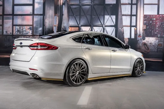 The Webasto Ballistic Fusion stands out thanks to eye-catching Ballistic White metallic custom paint sprayed MRT Performance. It rolls on  Modulare Forged B33 20- by 9-inch wheels wrapped in Toyo Proxes rubber.