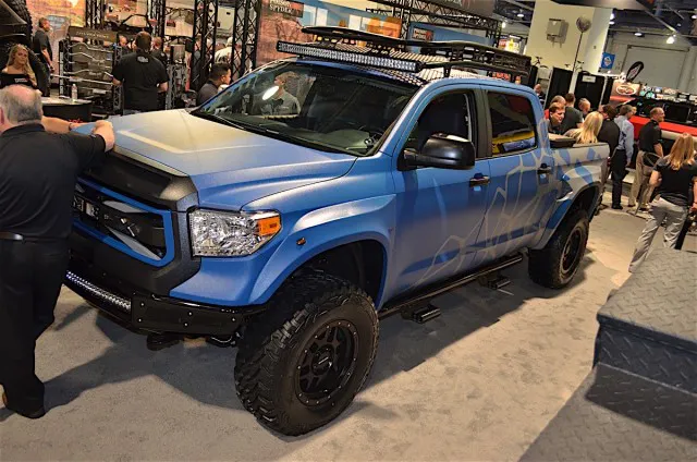 This truck is completely outfitted with Line-X's line of Truck Gear products.