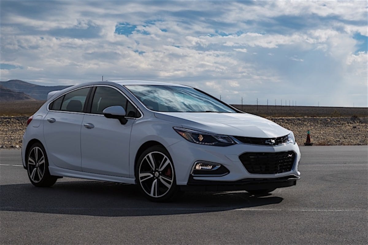 Chevrolet Cruze Hatch featuring Chevrolet Performace Parts.