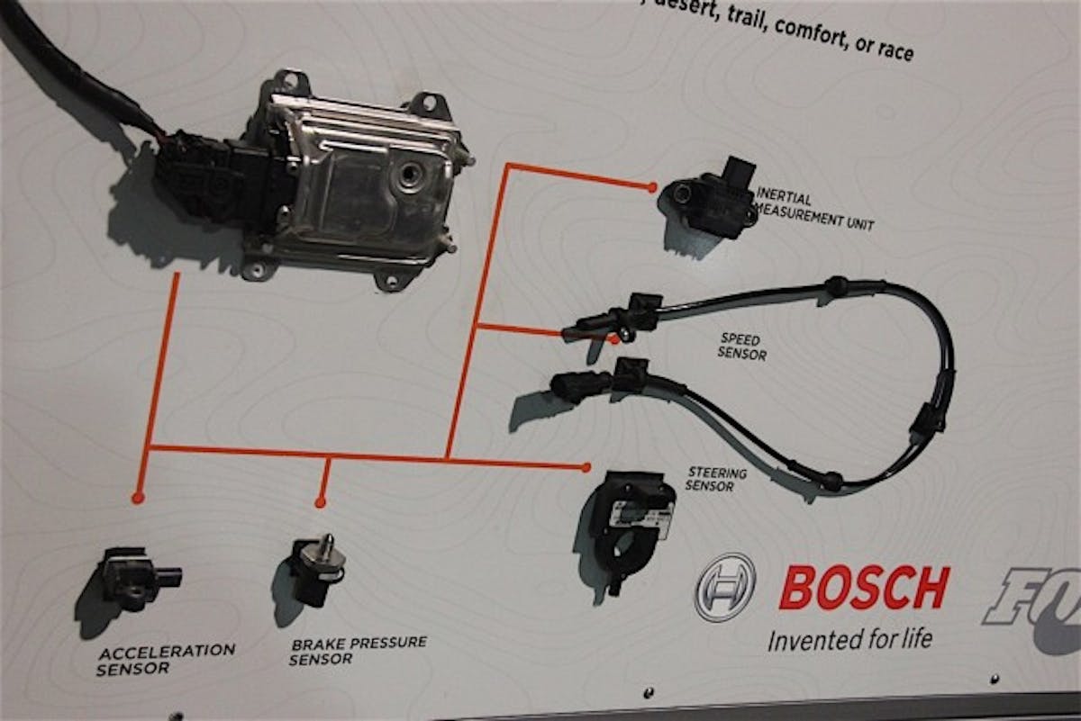 LIVEVALVE controls shock valving in real-time using inputs from sensors including speed, steering, braking, and more.