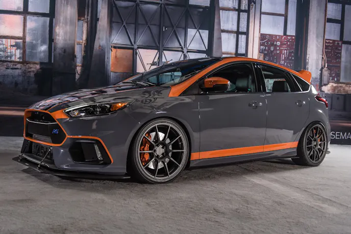 The Full Race Motorsports 2017 Focus RS features a fully built 2.3-liter engine and larger turbo, which delivers over 450 horsepower at the wheels.