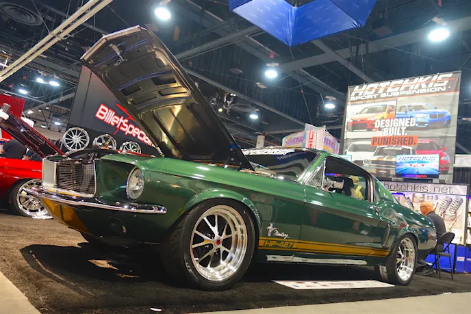 Hothckis Sport Suspensions constructed this gorgeous 1968 Mustang Fastback dubbed the HP427. This car is the testbed for the company’s latest TVS suspension packages for 1964.5-1973 Mustangs.