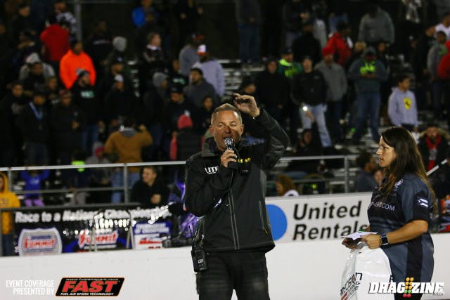 The ladies of the World Cup and Jason Miller giving away a Precision Turbo swag pack that also includes tickets to the 2017 World Cup! What a lucky winner!