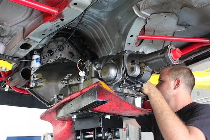 4L85E transmission installation