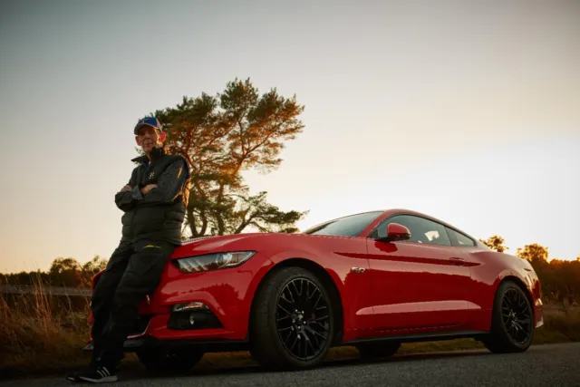 One of the first people in Europe to buy a ’60s Mustang, Lennart Ribring is the proud owner of a Race Red S550.