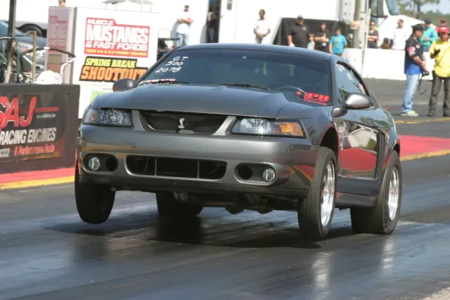 Jon Pavia recently ramped up this VMP TVS-supercharged Terminator with a built engine based on a Teksid aluminum modular block. He now hopes to put his Cobra into the 8-second zone.
