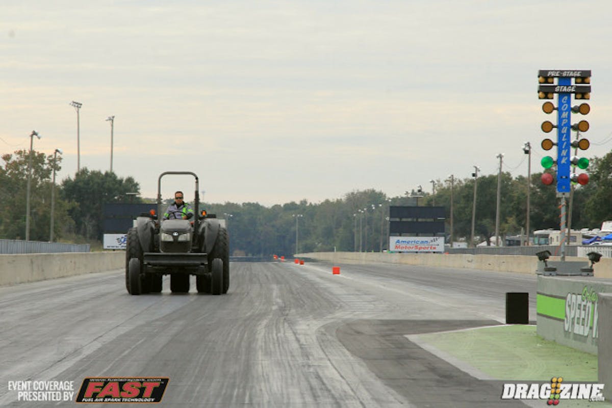 Their tire rotator is fairly new here at Orlando and one of two for the Ozzy Moya stable of Florida tracks.