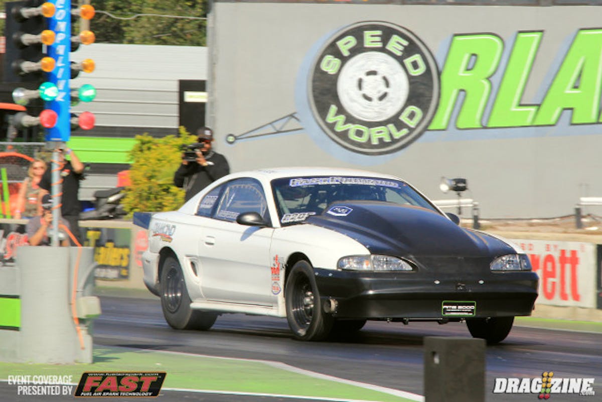 Bradneton Ultra Street 2016 Champion Troy Pirez Jr. arrived today but was unable to stick the car and sits outside the field at twenty second.