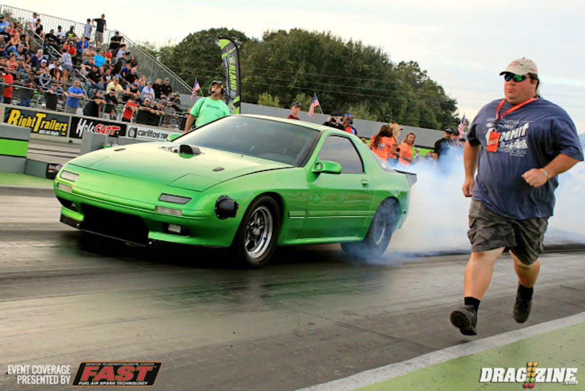 Rick Prospero met with Justin Jordan in the Heavy Street final putting up a .022 reaction time to Jordan's .033 making a race of it. Prospiero had a performance advantage all day and the final was no exception as he rolled through the lights with a 7.31 at 188 MPH, enough to stay out front and earn the win over Jordan's new personal best 7.44 at 186 MPH.