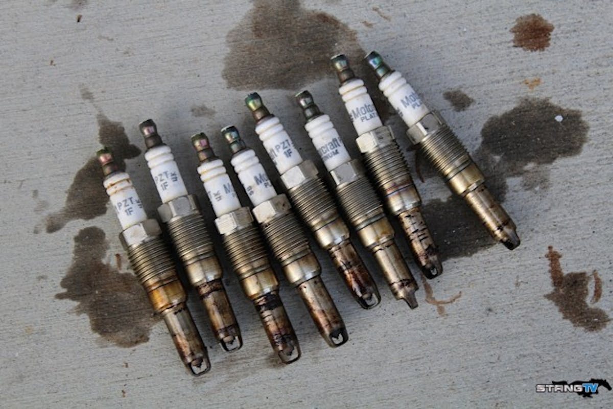 Fortunately for us, we were able to remove every single plug without any of them breaking, thanks to George's method. We suspect the previous owner used a high quality fuel during their ownership, as there was barely any carbon build-up on the plugs.