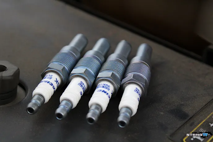 Our replacement spark plugs were Brisk Racing Silver spark plugs, PN 3VR14S from Brenspeed.