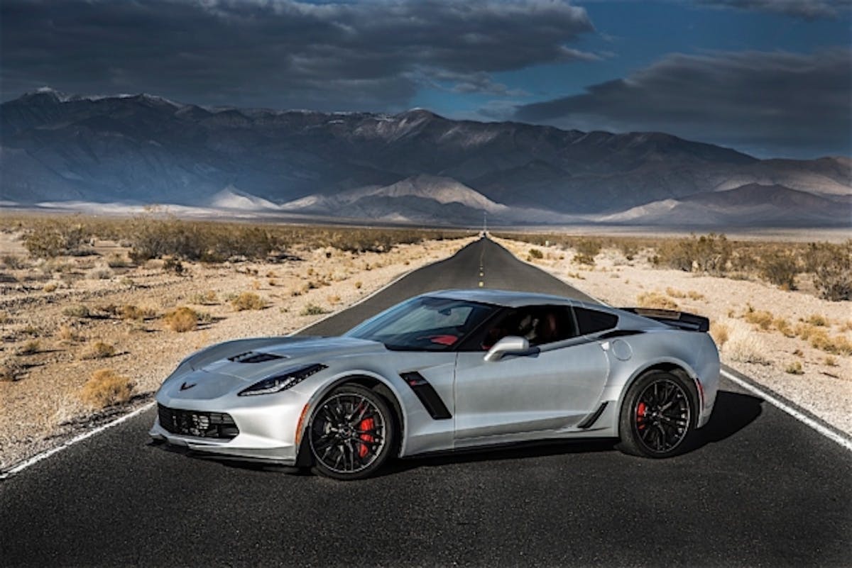 The 650-hp, 2016 Chevrolet Corvette Z06 is one of the most capable vehicles on the market, capable of accelerating from 0 to 60 mph in only 2.95 seconds, achieving 1.2 g in cornering acceleration, and braking from 60-0 mph in just 99.6 feet.