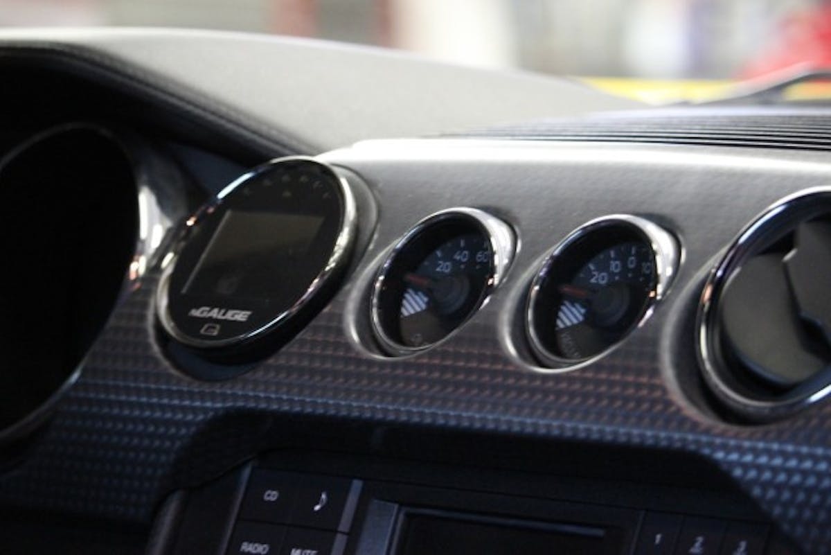 Making this combination work is a custom calibration by Jon Lund II of Lund Racing. The calibration is flashed to the factory PCM via one of the company’s nGauge flash tuners. (Photo Credit: Steve Gelles/UPR)