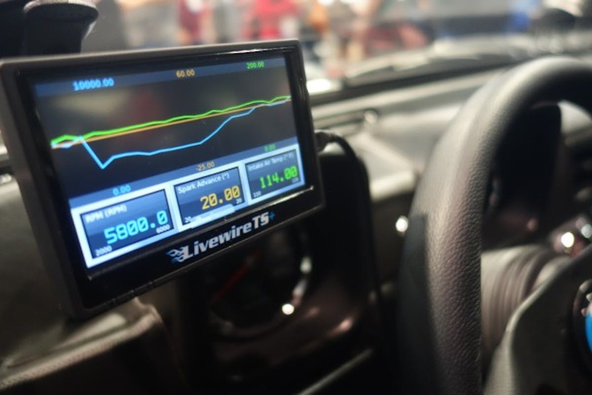 Using SCT software and a Livewire flash tuner, Adam Browne of Revolution Automotive dialed in custom EcoBoost 3.5 swap in this vintage Pantera.