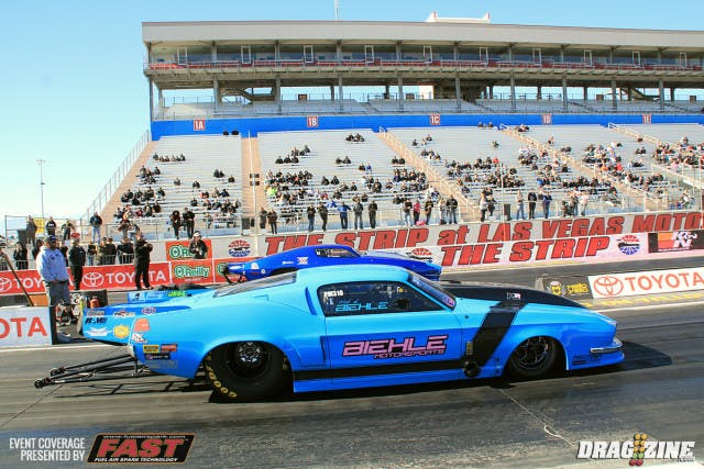 Michael Biehle II moved up to fourteenth with a 6.30 at 247. Still not a solid run but in the right direction for the North Vernon, Indiana based team.