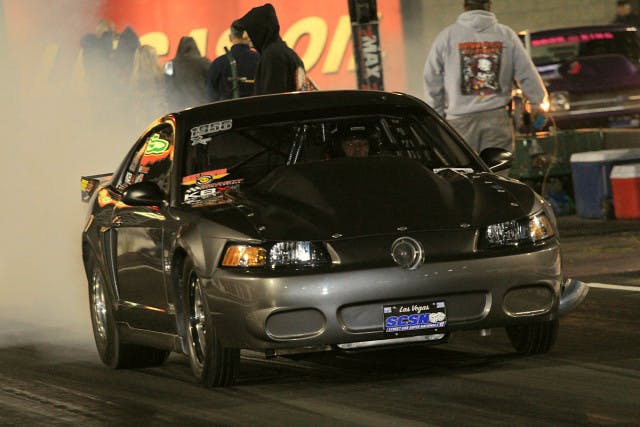 Greg Henschell is still number one in Mickey Thompson 275 Radial with his earlier 4.55 at 163 MPH.