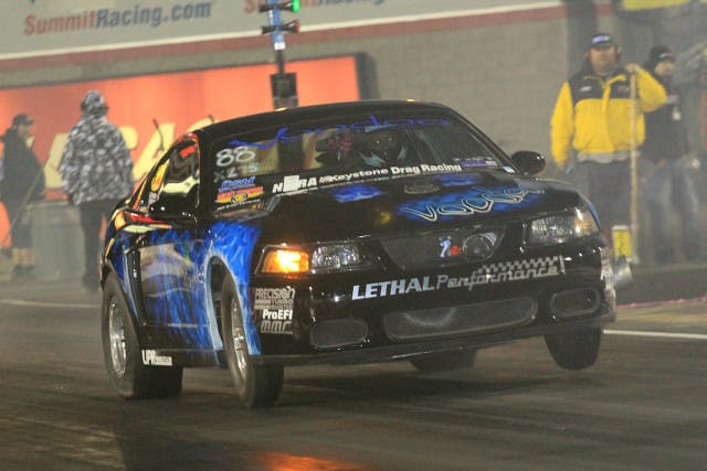 Las Vegas' own Frank Yee sits fourteenth in 275 Radial with a 4.89 at  149 in his 2003 Cobra.