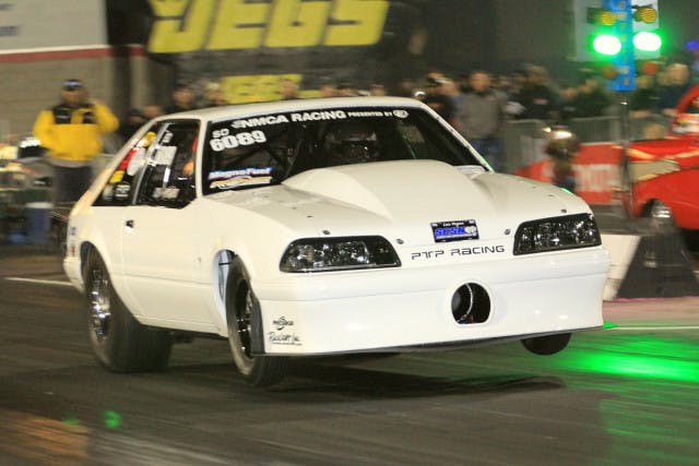 Eric Gustafson and James Lawrence traded top qualifier back and forth in Magnafuel XDR with Gustafson sealing the deal in the final session. Lawrence improved his lot to a 4.364 at 170 early in the session but an oil down allowed time for PTP's  Jason Lee to fire up the lap top in the water box and make a change. It payed off as Gustafson managed a 4.354 at 168 bumping Lawrence back to second again.