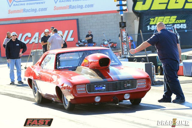 Magnafuel Outlaw 10.5 wrapped up qualifying with the top five cars remaining in the same order. Sixth qualifier Paja Agatonovic moved way up the field putting a pass together today moving up from thirtieth with a  4.21 at 180 MPH for the Beaverton, Oregon racer.