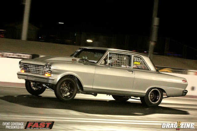 Mike Silva held on to top qualifier in Procharger 235 Limited running a 4.606 at 127.