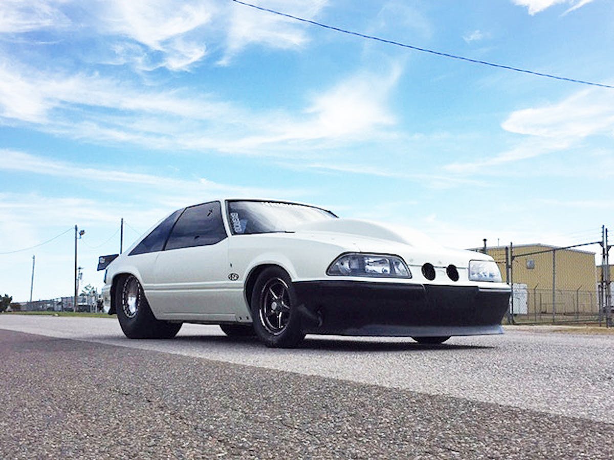 With the exception of big tires, the Death Trap retains its original look. It just gets down the street WAY quicker!