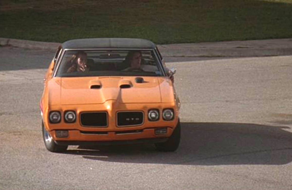 Pickford's 1970 Pontiac GTO.