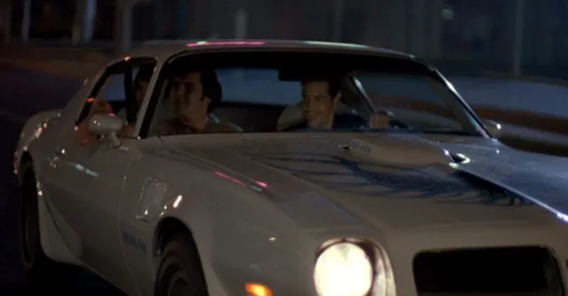 "White Lightning." Clint's 1974 Pontiac Trans Am 455 SD.