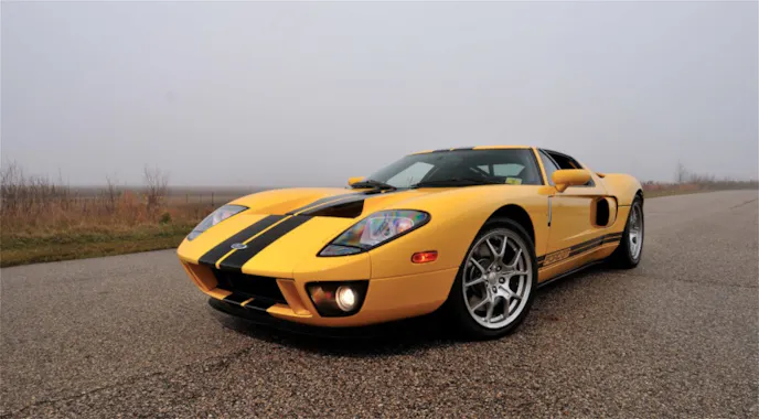 Mecum will also auction off a pair of last-gen Ford GTs, including this fully loaded 2006 Speed Yellow beauty loaded up with all the options. It is one of 75 built in ths color and is selling under Lot R342. The other GT for sale is a crazy rare Heritage Edition (Lot R327) with only 1,828 miles. (Photo Credit: Mecum Auctions)