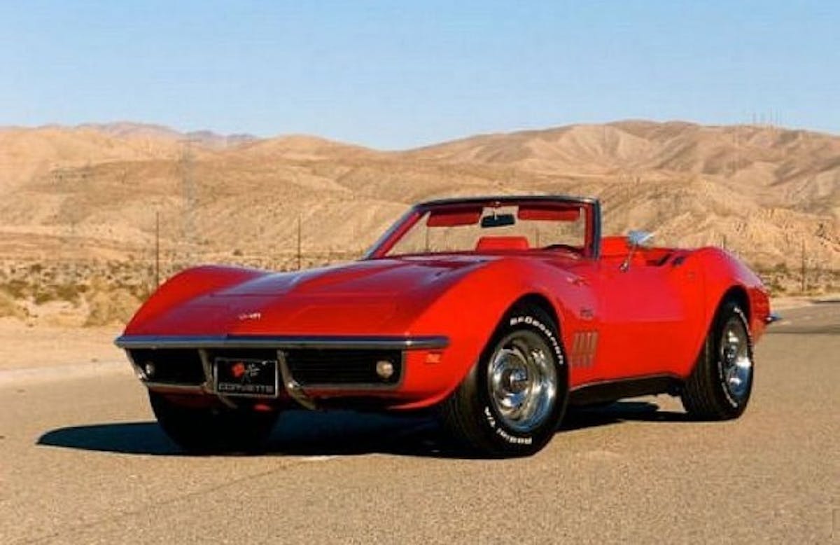 red corvette