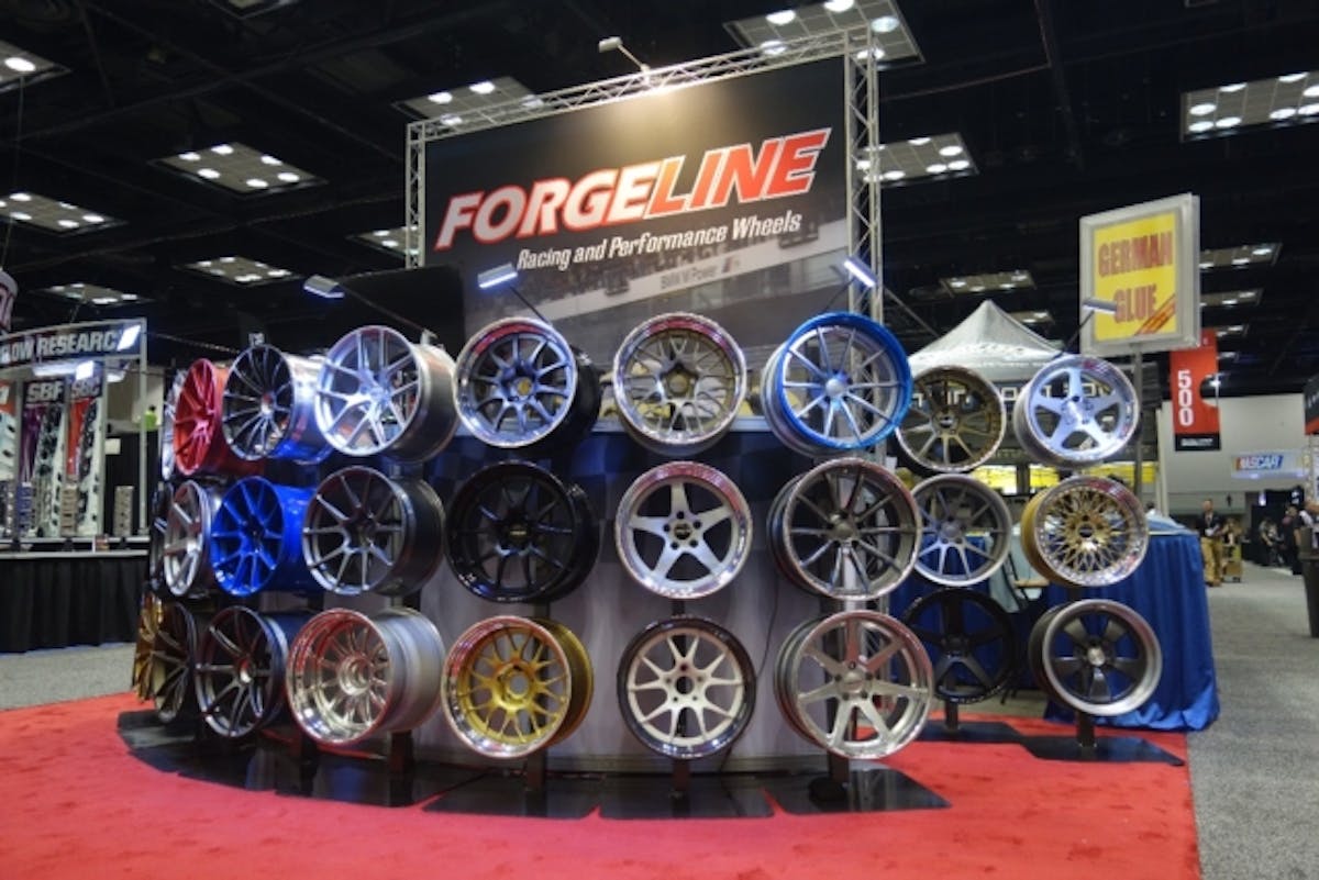 Dayton, Ohio’s Forgeline Motorsports builds custom one- and three-piece forged aluminum wheels for street and race vehicles.