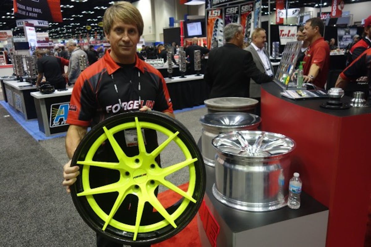 Forgeline Motorsports also partnered with EMERGENT Carbon Wheels to develop these cutting-edge Carbon+Forged wheels, including CF202. These wheels are awesome, but Forgeline’s President David Schardt told us they will run you about $15,000 per set.