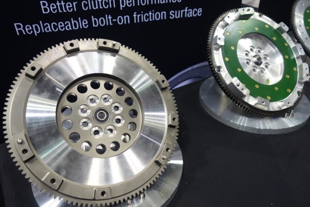 The company also offers a new line of lightweight steel flywheels for over 70 applications, including 1996-2004 Mustangs.