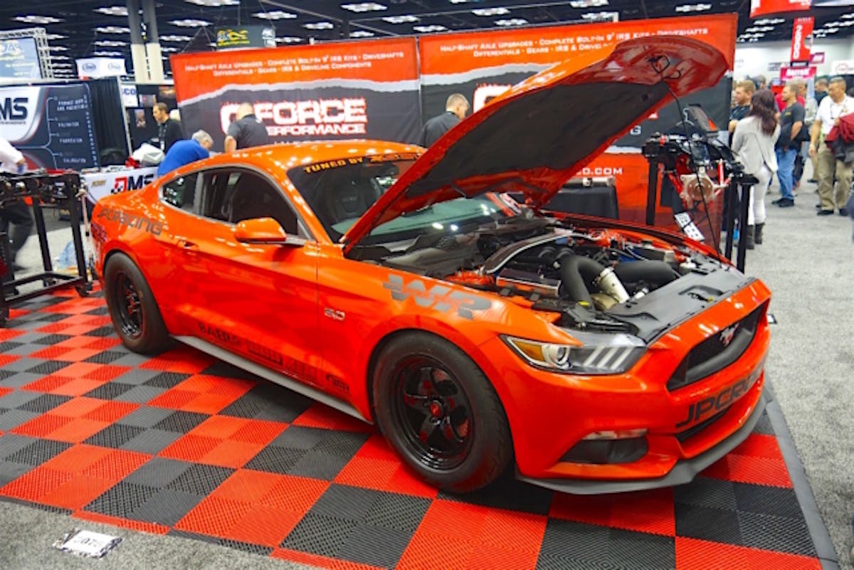 Mo Makki’s 8-second turbo street ’Stang lays down 1.9-second 60-foot times with G-Force’s fabricated 9-inch IRS upgrade.