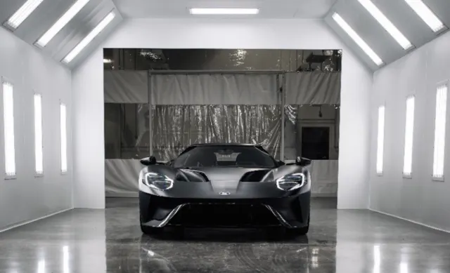 Ford GT production began today at the low-volume assembly facility at Multimatic in Markham, Ontario, Canada. (Photo Credit: Ford)