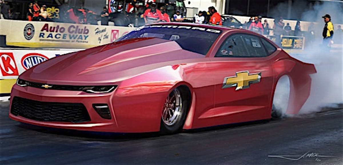 Camaro SS Wins NHRA Pro Stock Winternationals