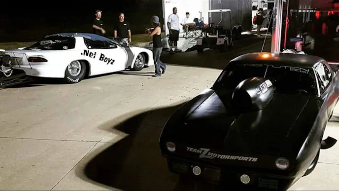 .Net Boyz met up with their good friends from Detroit, including Brian 'Chucky' Davis, to do some pre-filming testing, even without lighting.