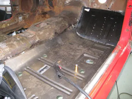 new floorpan right460
