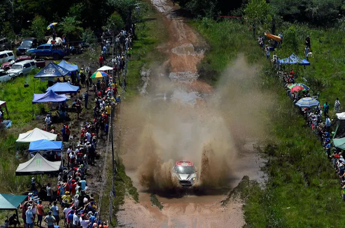 308 TERRANOVA ORLANDO (arg) SCHULZ ANDREAS (deu) MINI X-RAID MINI JOHN COOPER WORKS RALLY TEAM  action during the Dakar 2017 Paraguay Bolivia Argentina , Etape 1 - Stage 1, Asuncion - Resistencia,  January 2 - Photo Eric Vargiolu / DPPI