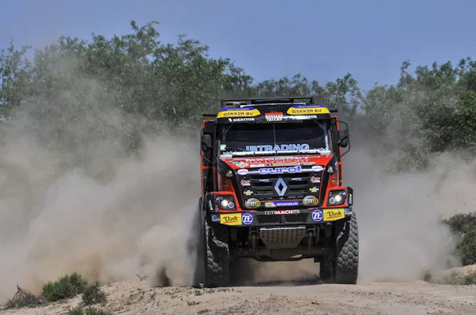 506 VAN DEN BRINK MARTIN (nld) KOZLOWSKY DANIEL (cze) BLANKESTIJN MARCEL (nld) RENAULT TRUCKS MAMMOET-RIWALD RALLYSPORT action during the Dakar 2017 Paraguay Bolivia Argentina, Etape 2 - Stage 2, Resistencia - San Miguel de Tucuman on January 3, 2017 in Argentina - Photo DPPI