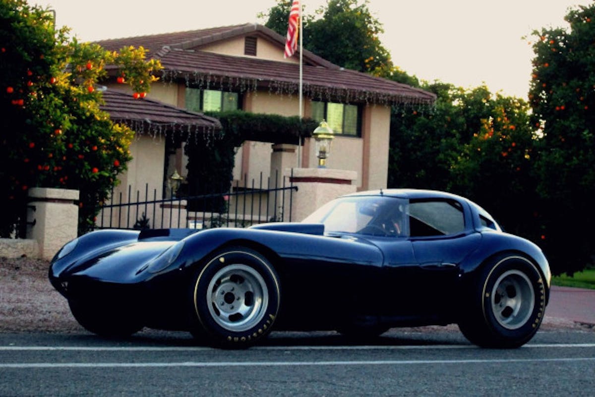 With input from Chevrolet engineers and racers like Bob Bondurant and Jerry Titus, a "Super Cheetah" project got underway in 1964. The plan was for the new car to address some of the inherent flaws in the original Cheetah design. Sadly, due to the one-two punch of Chevrolet backing out of the project and a fire at Thomas' shop in 1965, the Super Cheetah project was never completed. Image: eBay