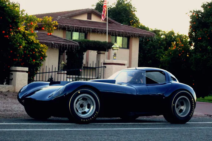 With input from Chevrolet engineers and racers like Bob Bondurant and Jerry Titus, a "Super Cheetah" project got underway in 1964. The plan was for the new car to address some of the inherent flaws in the original Cheetah design. Sadly, due to the one-two punch of Chevrolet backing out of the project and a fire at Thomas' shop in 1965, the Super Cheetah project was never completed. Image: eBay