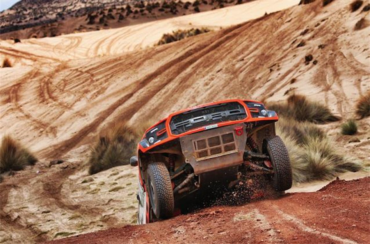 Ford has not been having a wonderful Dakar, unfortunately. Martin Prokop is the leading Ford driver in 15th place in general standings.