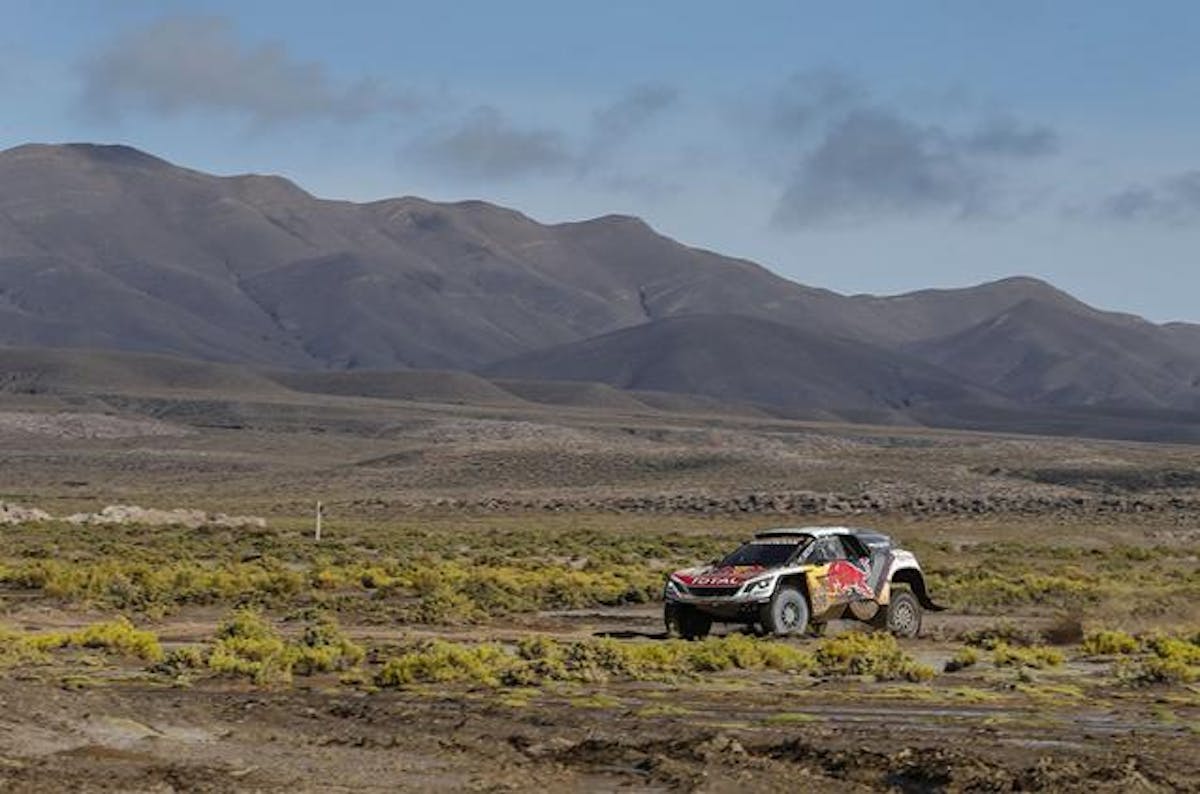 Loeb had a strong day. He kept a pace that no one else was able to match and easily took first for the stage and retook first in the general standings.