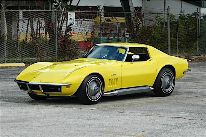yellow C3 Corvette2