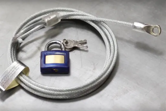 Covercraft offers an optional lock and cable kit, which adds more tension on the cover to keep it from being blown by the wind, while also acting as an anti-theft device.