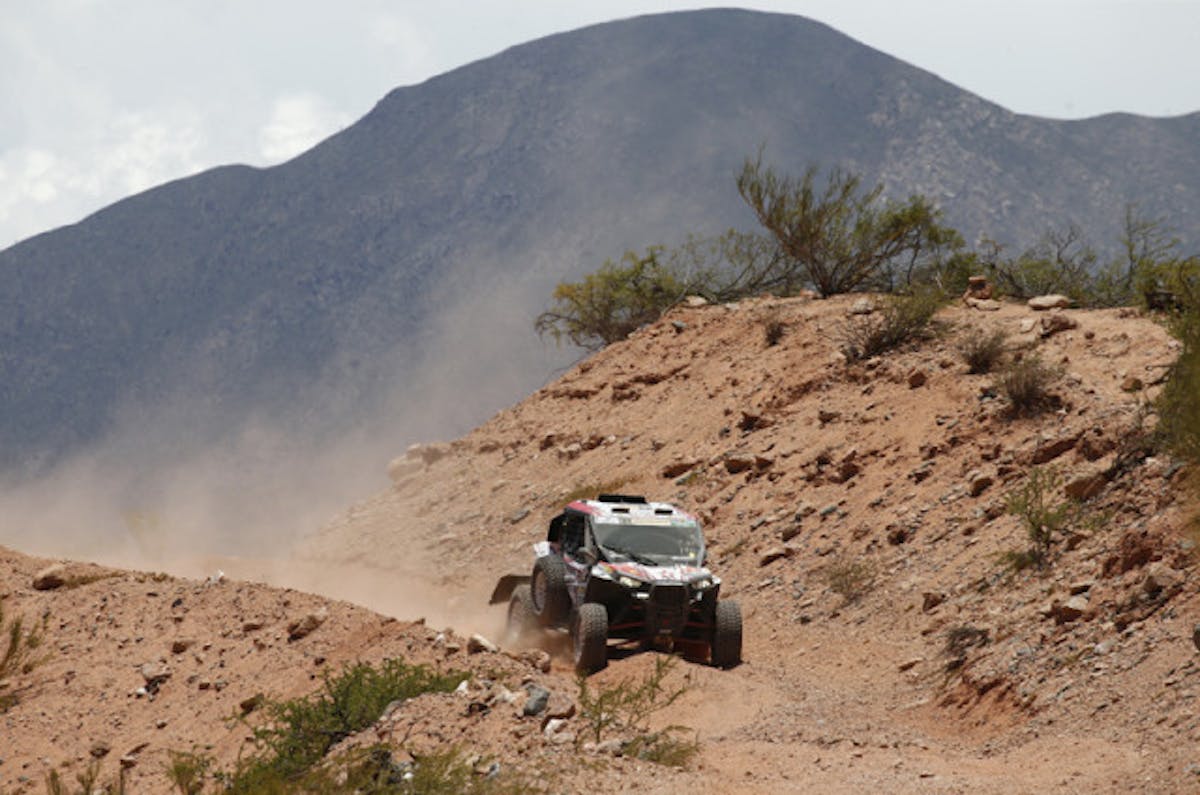 374 DONGSHENG LI (chn) GUAN QUANQUAN (chn) POLARIS XTREMEPLUS/POLARIS RACING INTERNATIONAL  action during the Dakar 2017 Paraguay Bolivia Argentina , Etape 3 - Stage 3, San Miguel de Tucuman - San Salvador de jujuy ,  January 4 - Photo Frederic Le Floc'h / DPPI